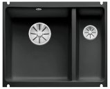 Врезная кухонная мойкаBlanco Subline 350/150-U Ceramic PuraPlus InFino 56.7х45.6см керамика